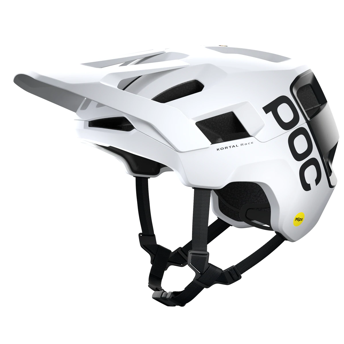 POC Kortal Race MIPS MTB Helmet - Hydrogen White-Uranium Black Matt